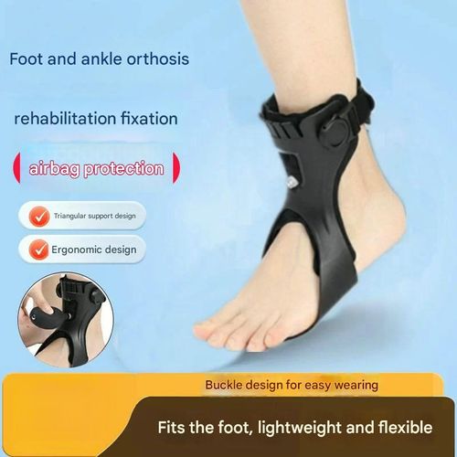 Foot Drop Brace Ankle Foot Orthosis - Inversion Eversion Correction, Wearable with Shoes, Hemiplegia Rehabilitation Trainer