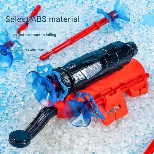 Spider Shooter Toy  Hero Wrist-Worn Suction Cup Launcher, Soft Bullet Black-Tech Web Shooting Toy