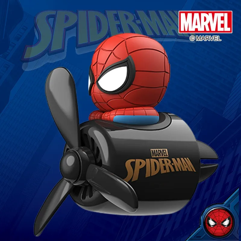 Marvel Spider-Man Car Air Freshener – Vent Clip Diffuser  Mini Airplane Fan Car Perfume Decor