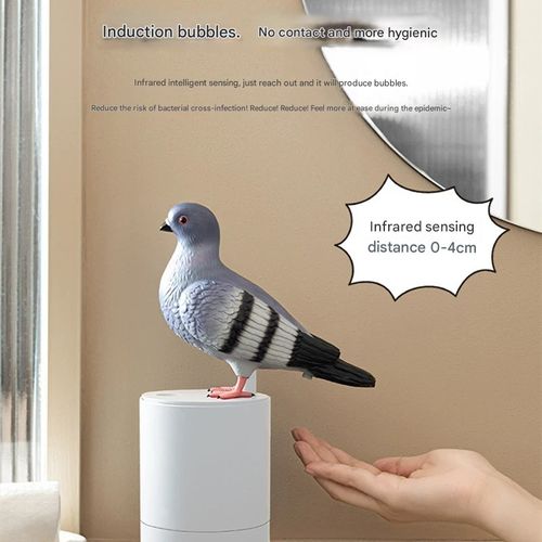 Little Dove Automatic Foam Soap Dispenser – Battery-Powered Smart Touchless Hand Wash Machine for Home