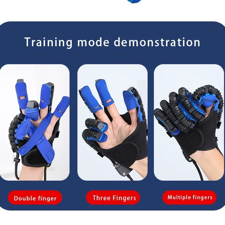 Hand and Finger Rehabilitation Trainer: Five-Function Motorized Robotic Glove for Flexion, Extension, and Stroke Paralysis Recovery
