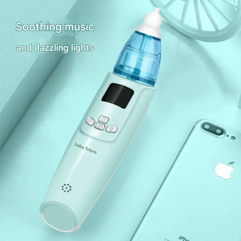 BabyFutur Electric Nasal Aspirator - Gentle Mucus Suction Device for Newborns, Babies & Infants at Home