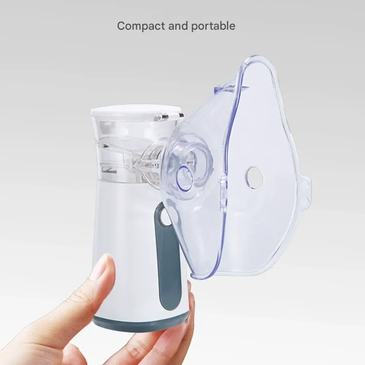 2025 Upgraded Home Nebulizer - Ultrasonic Mesh Technology | Super Quiet for Kids & Adults | Portable Handheld Design