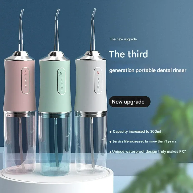 Dentist Recommended! Deep Cleaning Electric Water Flosser - Say Goodbye to Food Debris, Enjoy SPA-Level Oral Care at Home