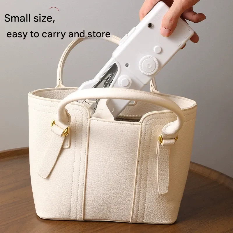Handheld Sewing Machine  Portable Electric Mini Sewer - Your On-the-Go Stitching Solution!