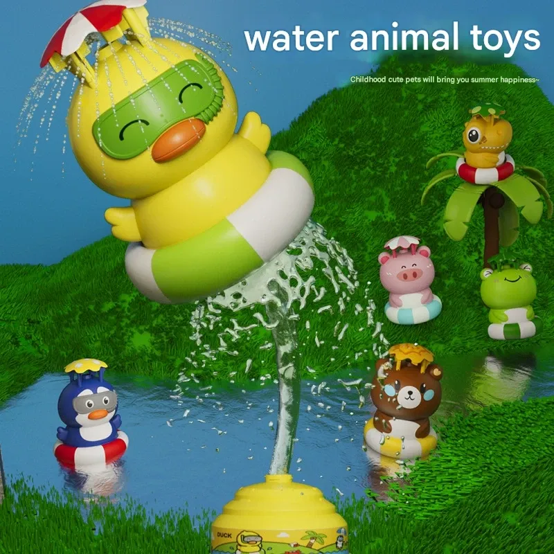 🔥Magic Flying Duckling Sprinkler  is here! 360° rotating spray + auto-hovering, kids will never want to leave the beach pool