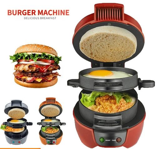Multi-function Hamburger Maker  Egg and Steak Grill   Breakfast Sandwich Maker
