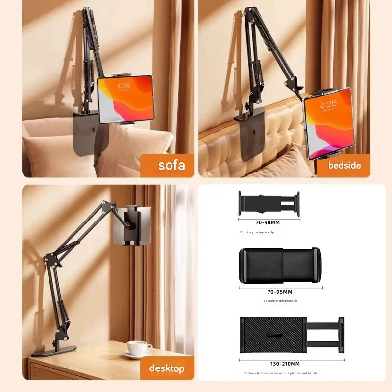 Lazy Phone and Tablet Stand   Adjustable Extendable Holder