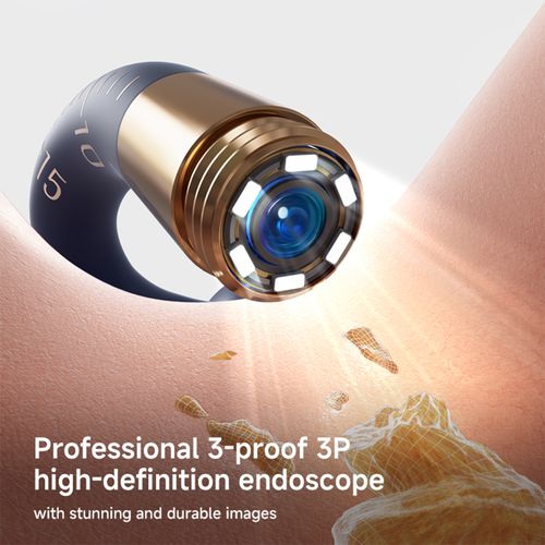 Smart Ear Cleaner for Kids – Illuminated Visual Ear Scoop with 360° Soft Silicone Tip, HD Endoscope for Ear Canal, 2-in-1 Cleaning & Care