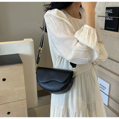 2025 Hot-Selling Fashionable High-End Retro Underarm Saddle Bag, Niche Women's Bag