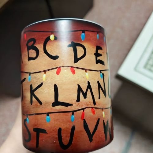 Stranger Things Themed Color-Changing Ceramic Mug