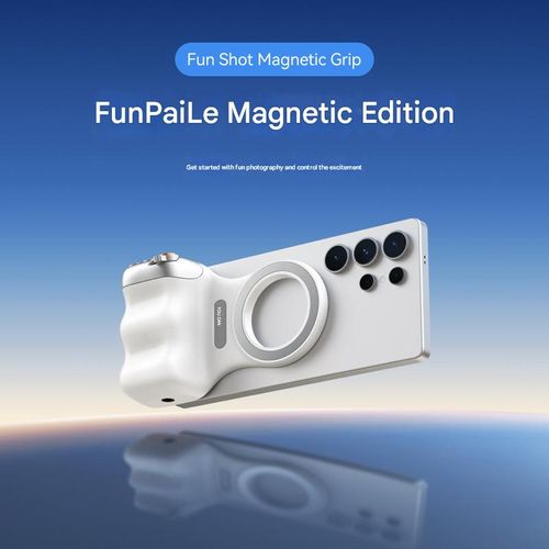 Magnetic camera handle for mobile phone, wireless Bluetooth camera, beauty and anti-shake