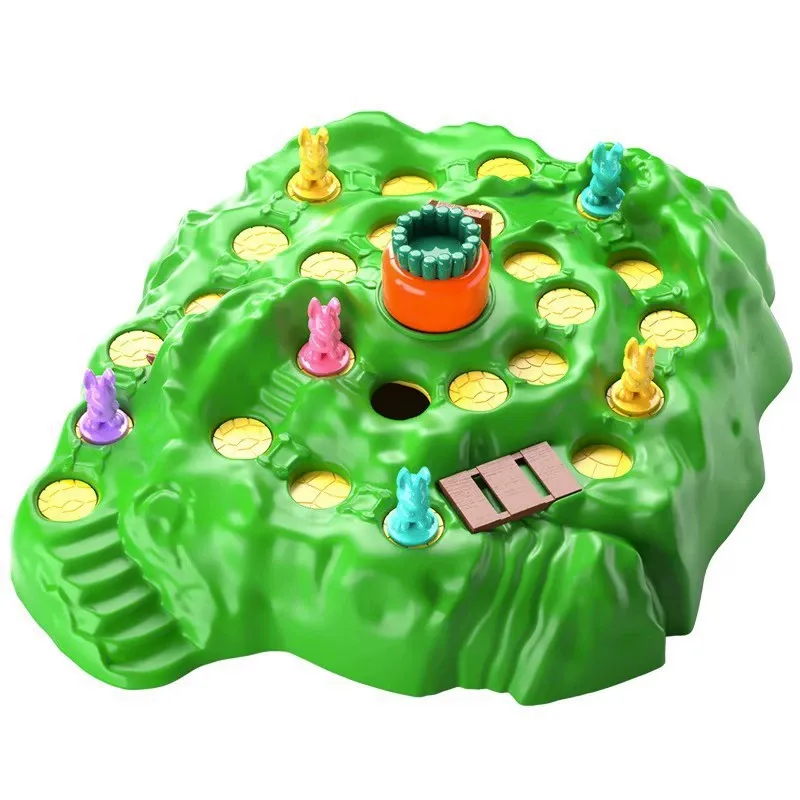 Rabbit Trap: Children's Two-Player Battle Toy  Tabletop Game for Parent-Child Interaction and Brain-Building Level-Clearing Fun