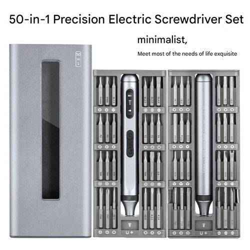 2025 Precision Electric Screwdriver Kit | 50-in-1 Multi-Tool | Ultimate Electronics Repair Solution
