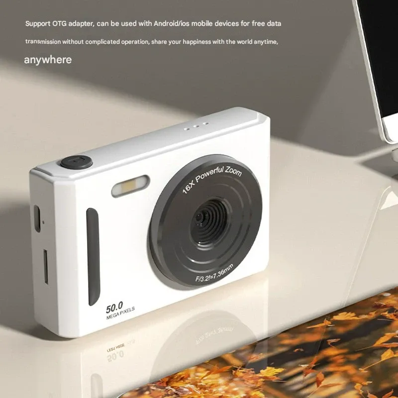 Student Camera - Digital CCD Filter Camera with HD Dual (Front & Rear) Retro Cameras for Photos and Videos