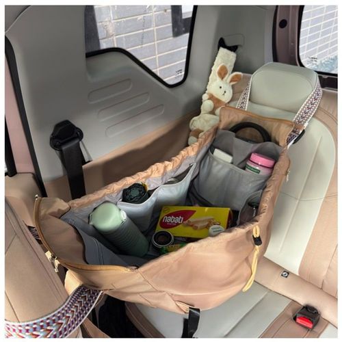 Women's backpack multifunctional cradle bag travel storage bag mommy bag crossbody one shoulder baby walking bag large capacity