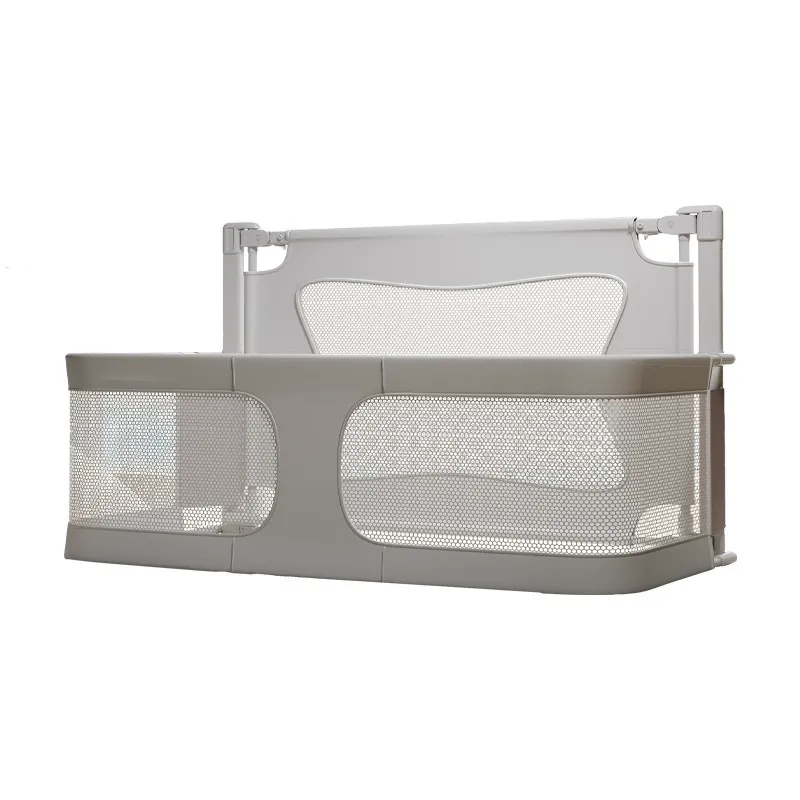 Compact Anti-Rollover Baby Bassinet - Newborn Safety Bed with Foldable & Portable Design