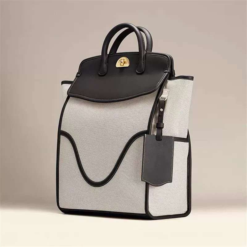 New Niche Multi-Function Casual Commuter Bag: Laptop Tote, College Student Travel Backpack, Women's Daypack