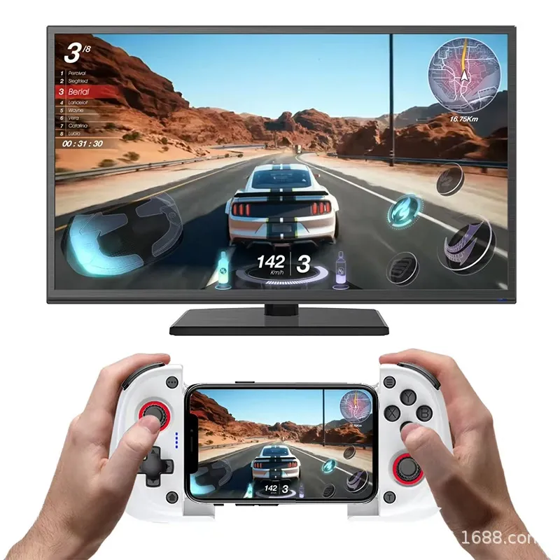 Newest X3 Telescopic Game Controller  Dual Hall Effect Sensors + Intelligent Cooling + Bluetooth 5.3 Wireless  Compatible with Android iOS Switch