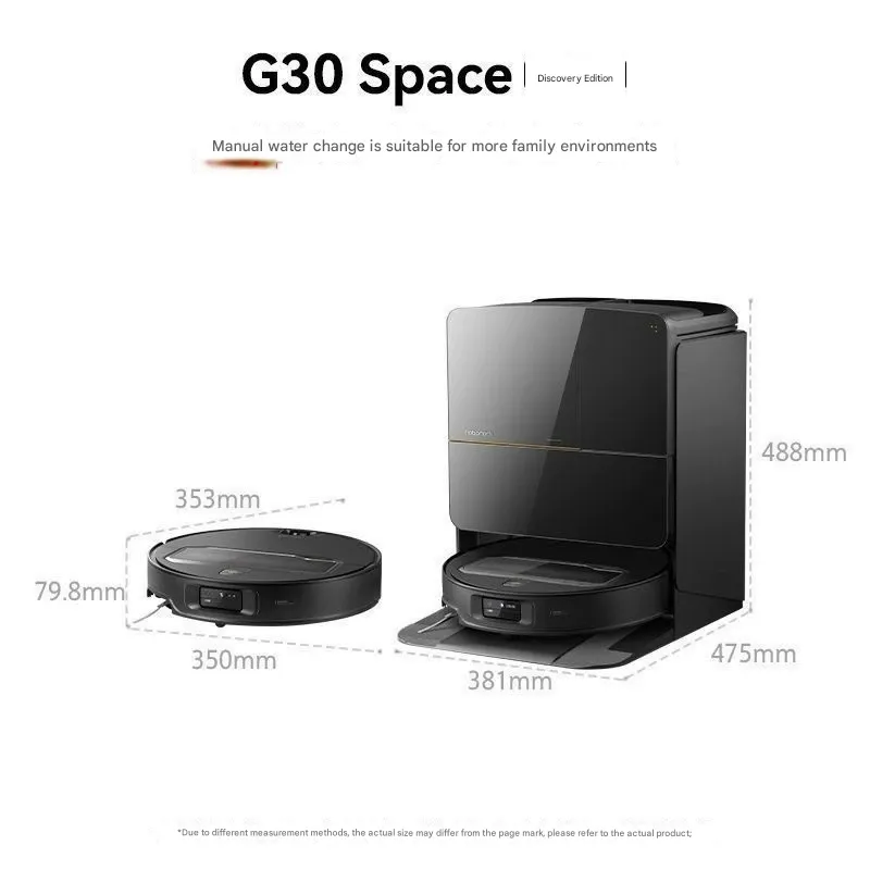 Roborock G30 Space Explorer Edition - Robotic Arm Vacuum & Mop Robot with Self-Cleaning and Auto Dust Collection