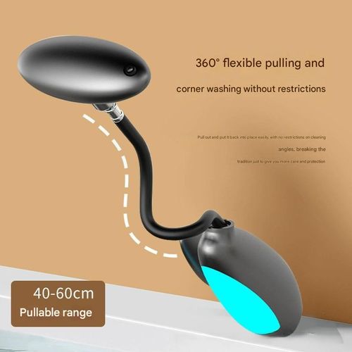 ET Penguin Pull-Out Faucet - Anti-Splash Hot  Cold Swivel Spout with Mood Lighting for Bathroom Sink