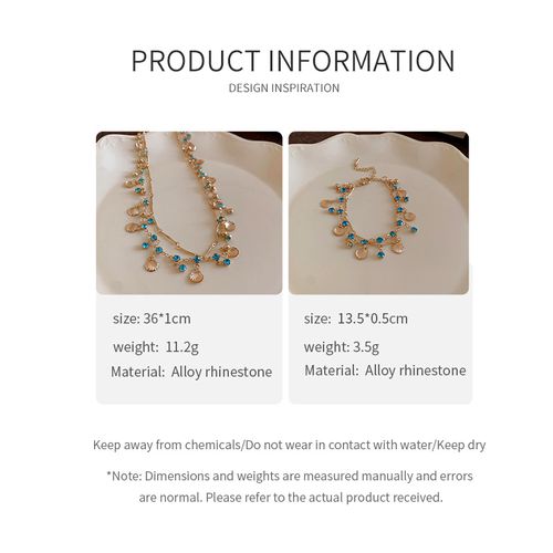 Hot ins diamond shell tassel necklace fashion design clavicle chain temperament light luxury high-end jewelry for women