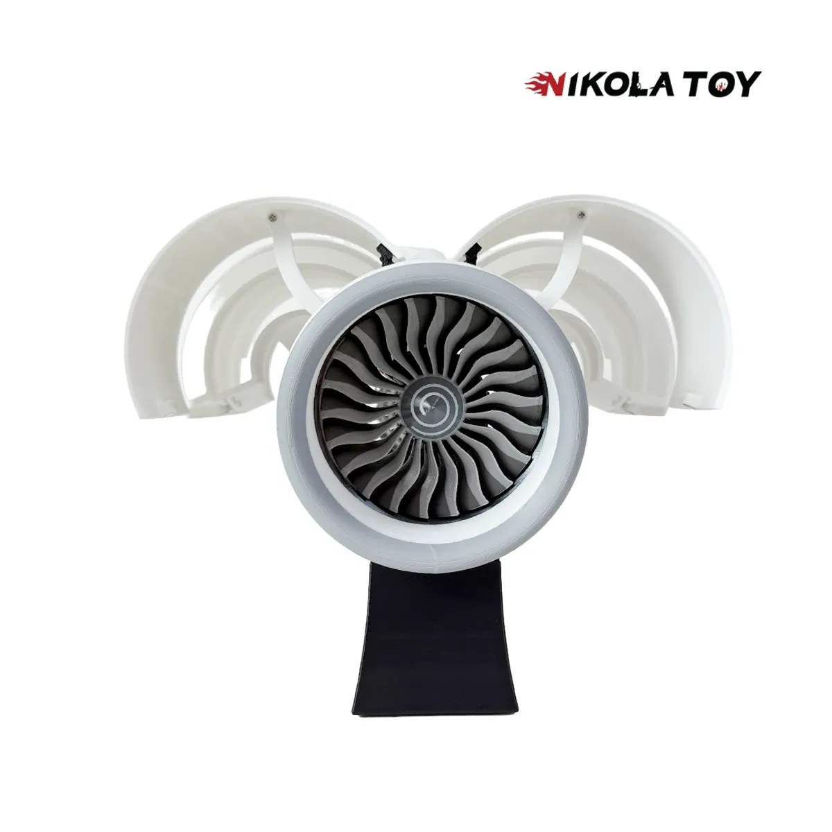 NIKOLATOY Small Rolls-Royce Trent 900 Aircraft Turbofan Engine Model – 35cm