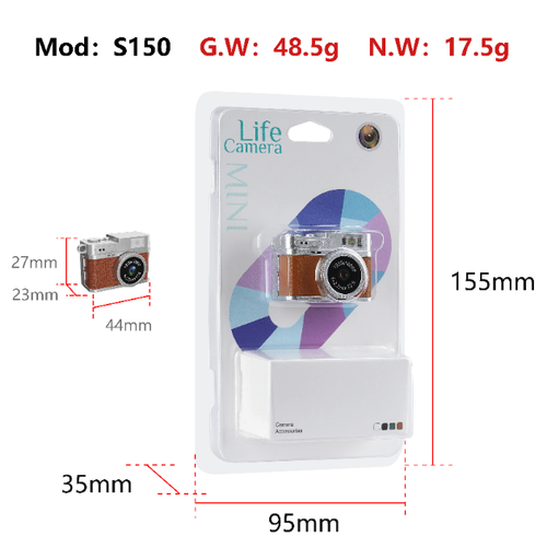 Vintage Mini Campus Life Digital Camera – HD Photo & Video Pocket Recorder, Wearable as Necklace or Keychain