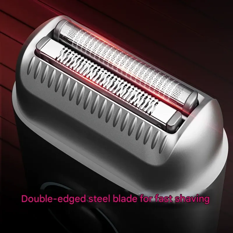 Kangfu Electric Shaver for Men - Aerospace-Grade Engine with One-Touch Ultra-Clean Shaving