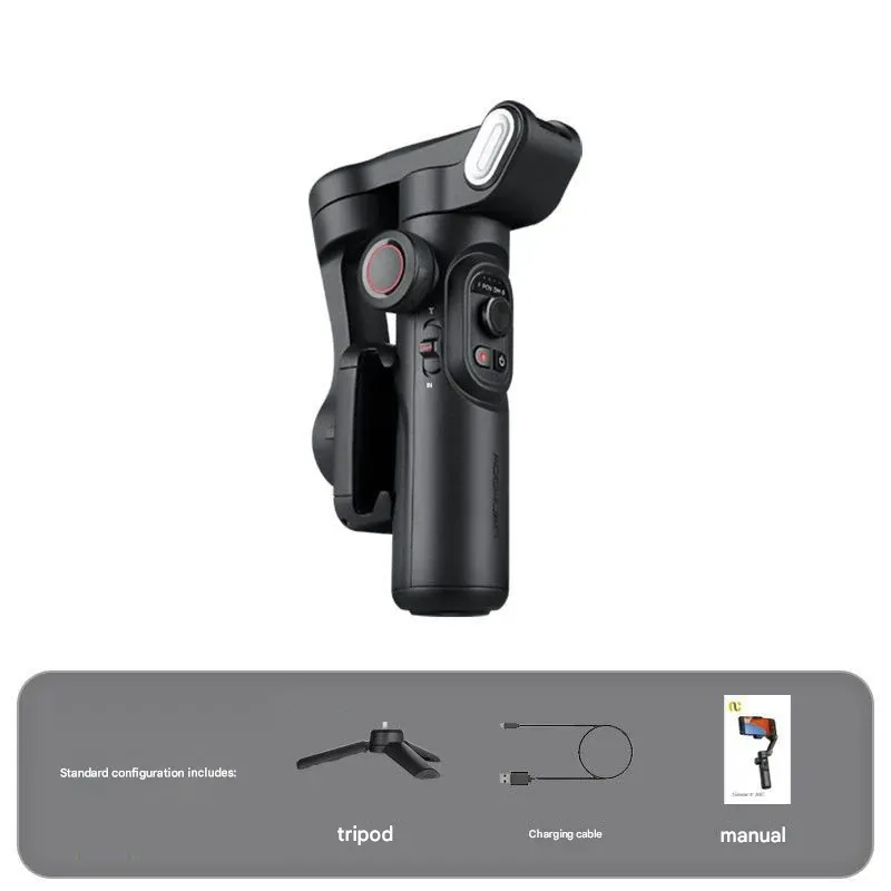 Aokran XE Smartphone Gimbal  3-Axis Hyper Stabilization+AI Tracking+Gesture Control+Portable Foldable Design  Your All-in-One VLOG Cloud Platform - Rock-Solid Stability