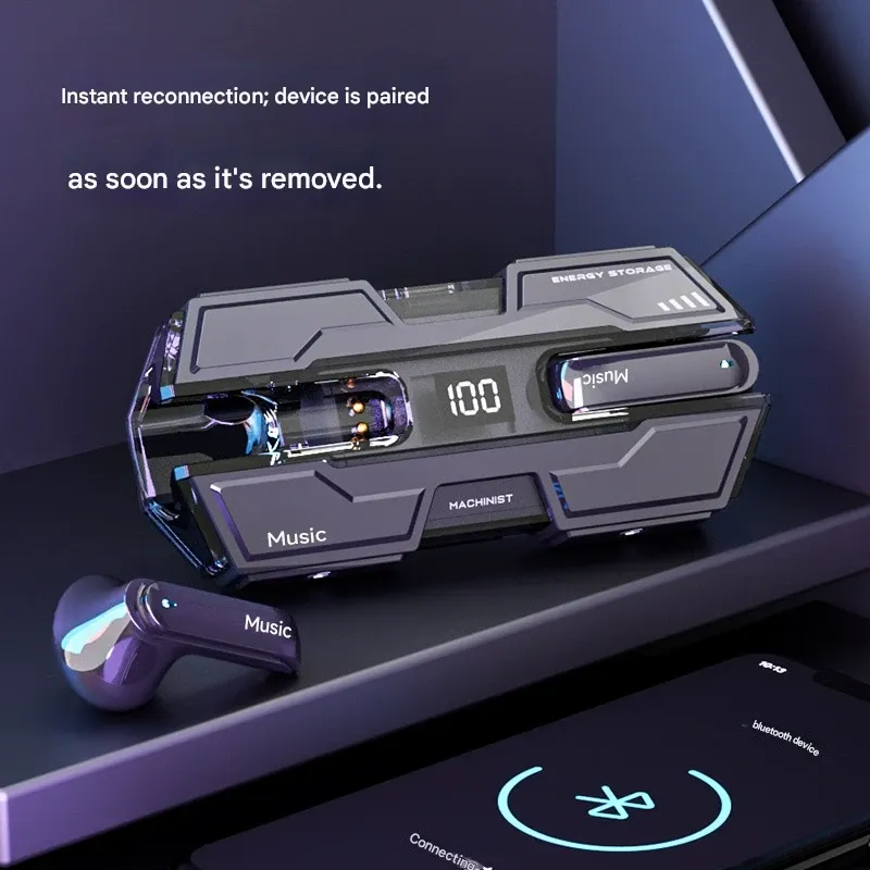 G20 In-Ear Wireless Bluetooth Earbuds with Gaming Low Latency & 5-Hour Long Battery Life