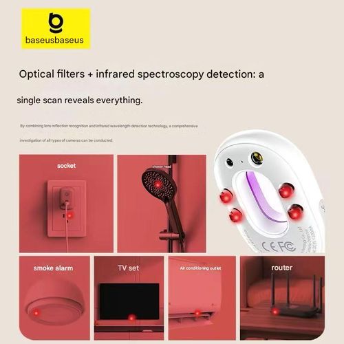 Infrared & Smart Hidden Camera Detector - Anti-Spy Device for Hotel Rooms