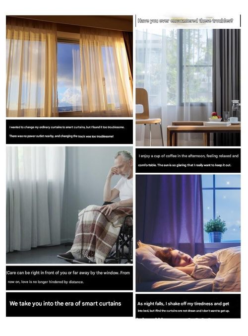 Smart Home Electric Curtain Assistant   Roman Rod Smart Remote Control Automatic Curtain Companion