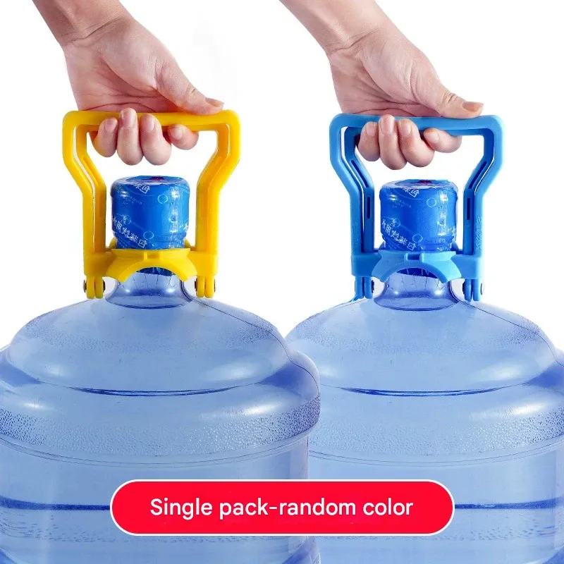 Reinforced Water Carrier - Large Barrel Pure Water Bucket Lifter, Ergonomic Hand-Held Loop Handle for Effortless Lifting