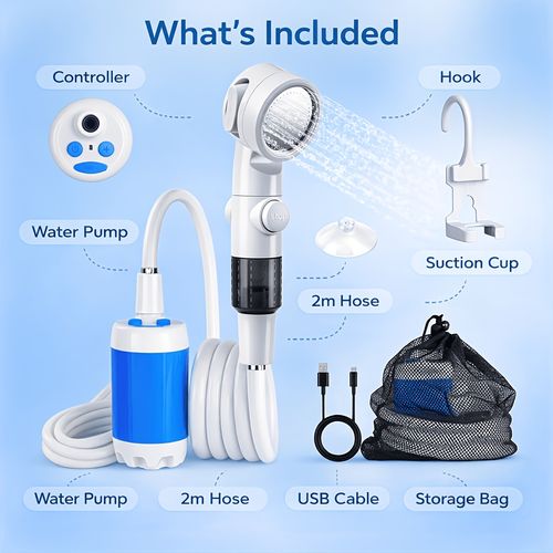 Portable Camping Shower Pump