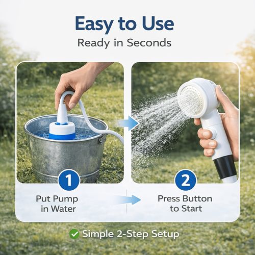 Portable Camping Shower Pump