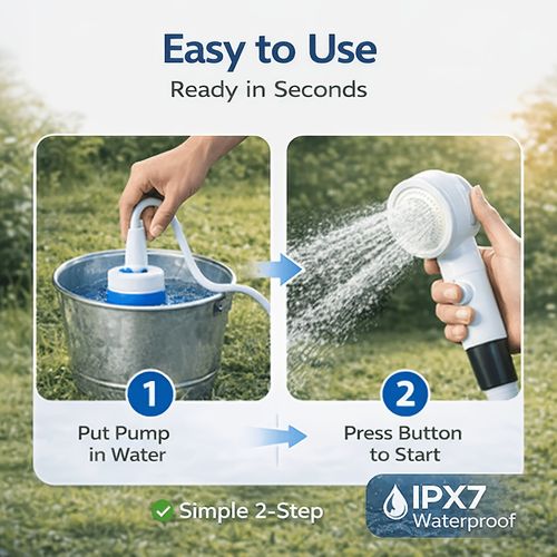 Portable Camping Shower Pump
