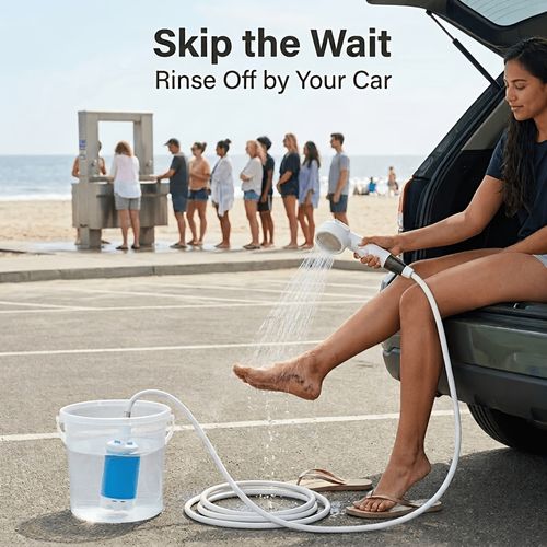 Portable Camping Shower Pump