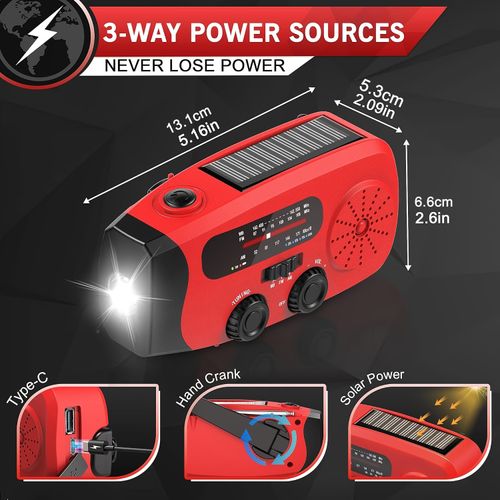 Multifunctional Emergency Radio