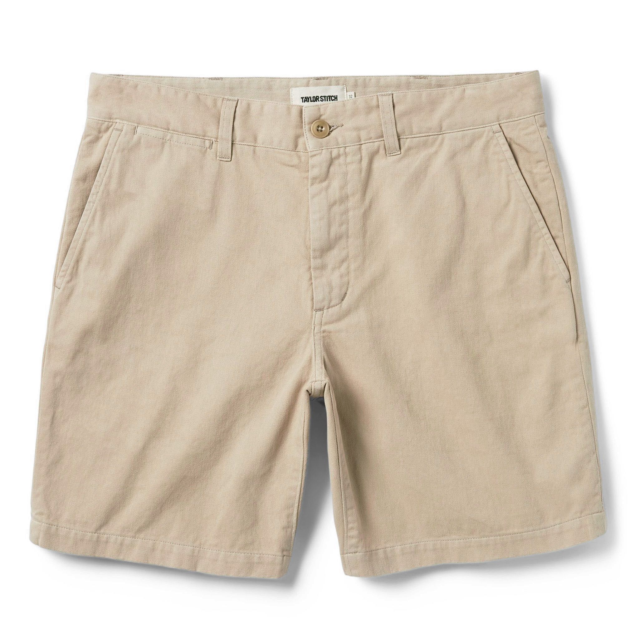 Aeocv Foundation Short in Khaki Twill