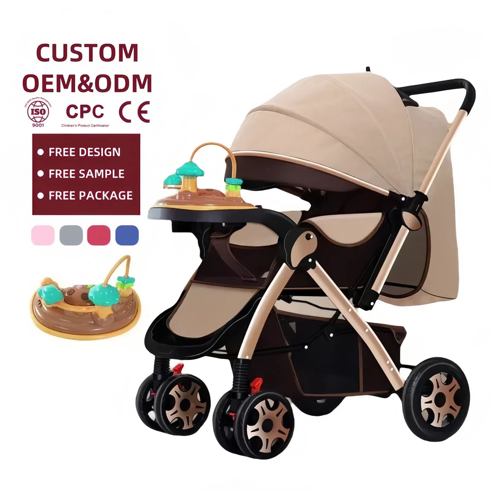 Luxury Folding Baby Multi-functional Stroller Baby Factory Price Baby Stroller