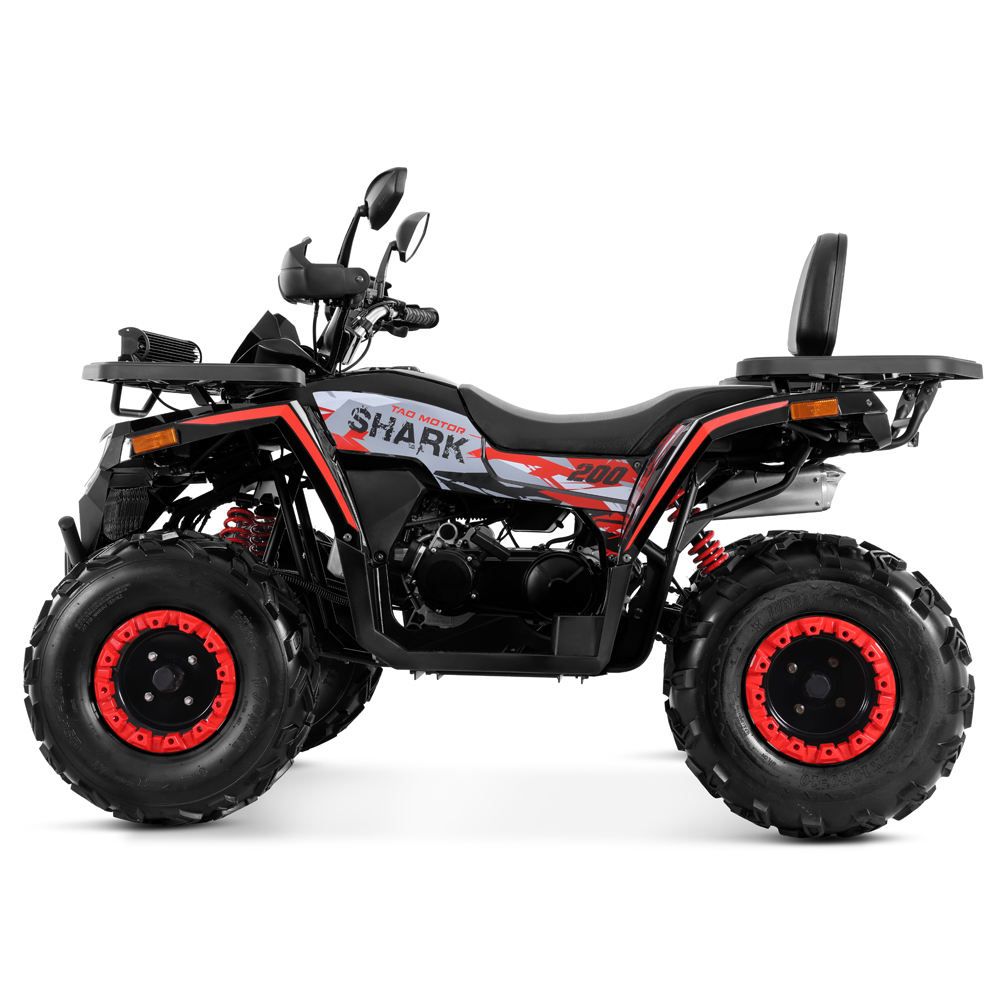 Tao Motor 2025 New Farm Use Cuatrimoto Side by Side Automatic Chain Drive Adult 2 Seat 200cc ATV