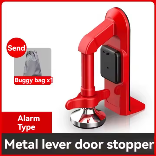 Single Girl Living Alone Hotel Door Blocking Device Portable Travel Door Stopper Alarm Anti-Theft Security Device Alert System