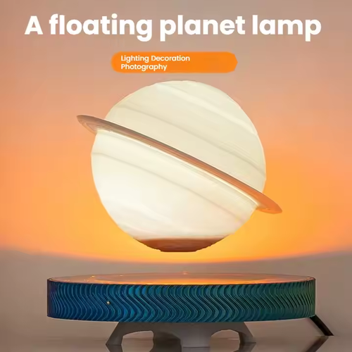 Magnetic Levitation Moonlight Ball Saturn Night Light Bedroom Atmosphere Light Desktop Ornaments Creative Gifts