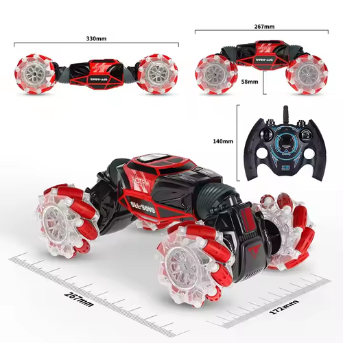 High Speed 2.4G Double Side 4X4 Off Road Radio Remote Control Toys Hand Controlled Gesture Watch RC Stunt Car