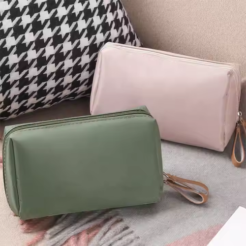 Makeup Bag Organizer Pouch Women's Cosmetic Bags Custom Small Portable Toiletry Bag Hanging for Travel