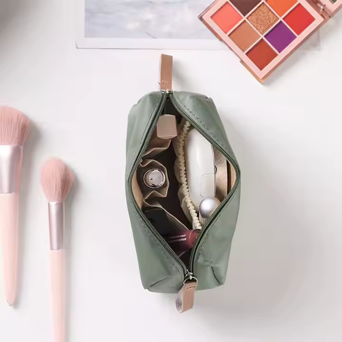 Makeup Bag Organizer Pouch Women's Cosmetic Bags Custom Small Portable Toiletry Bag Hanging for Travel