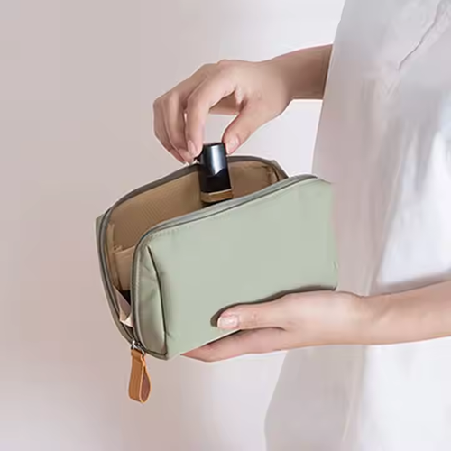 Makeup Bag Organizer Pouch Women's Cosmetic Bags Custom Small Portable Toiletry Bag Hanging for Travel