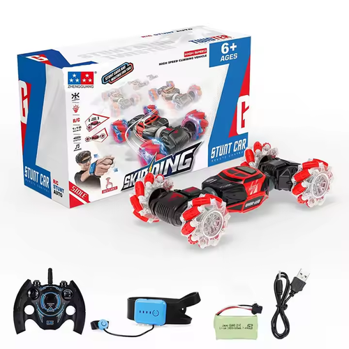 High Speed 2.4G Double Side 4X4 Off Road Radio Remote Control Toys Hand Controlled Gesture Watch RC Stunt Car