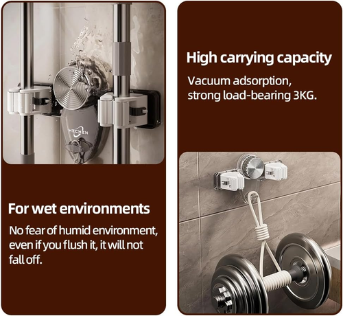 Broom Holder Mop Hanger Buy one get one free